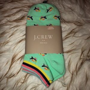 J.Crew Cute Fishy Ankle Socks NWT